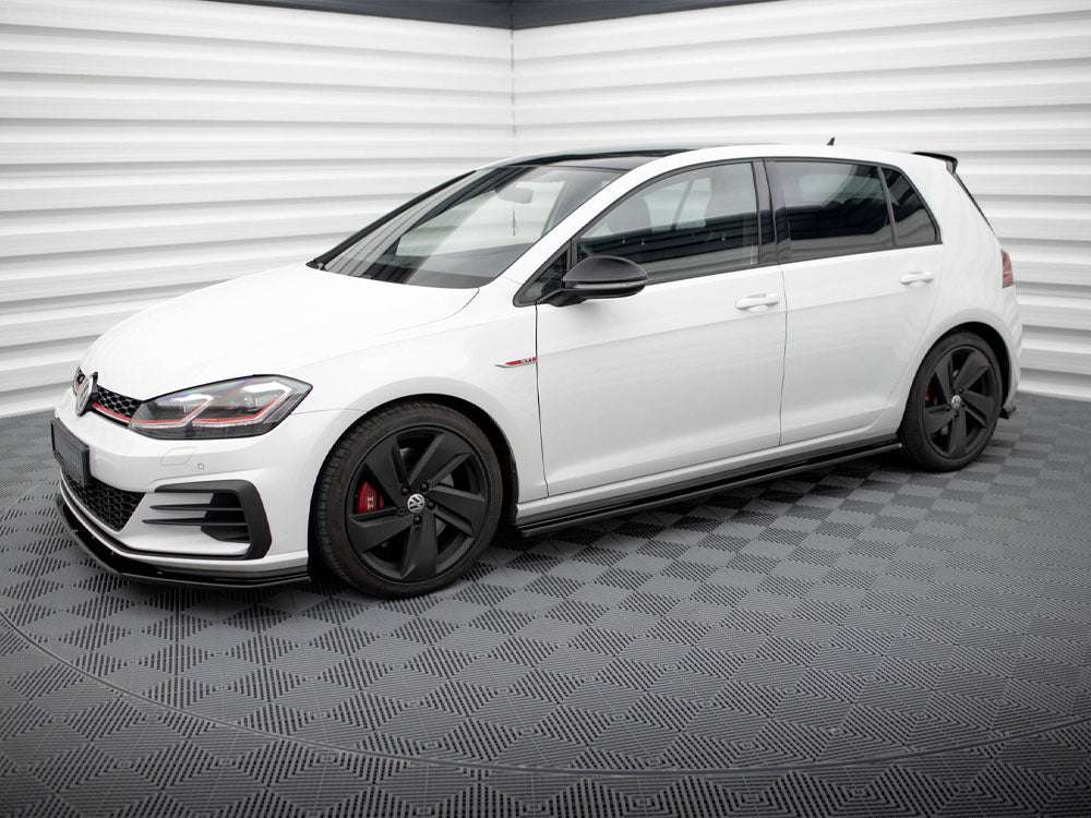 Side Skirts Diffusers Vw Golf 7 Gti Preface / Facelift (Wide)