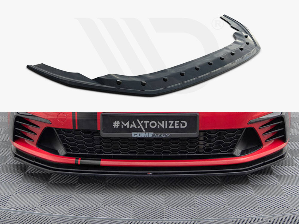 Front Splitter Vw Golf Mk7 Gti Clubsport - Textured