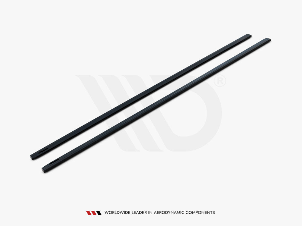 Side Skirts Diffusers Vw Golf Mk7 Gti Clubsport - Textured