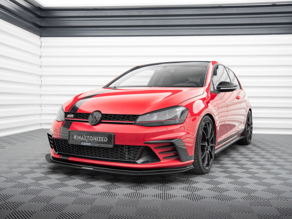 Front Racing Splitter Vw Golf Gti Mk7 Clubsport