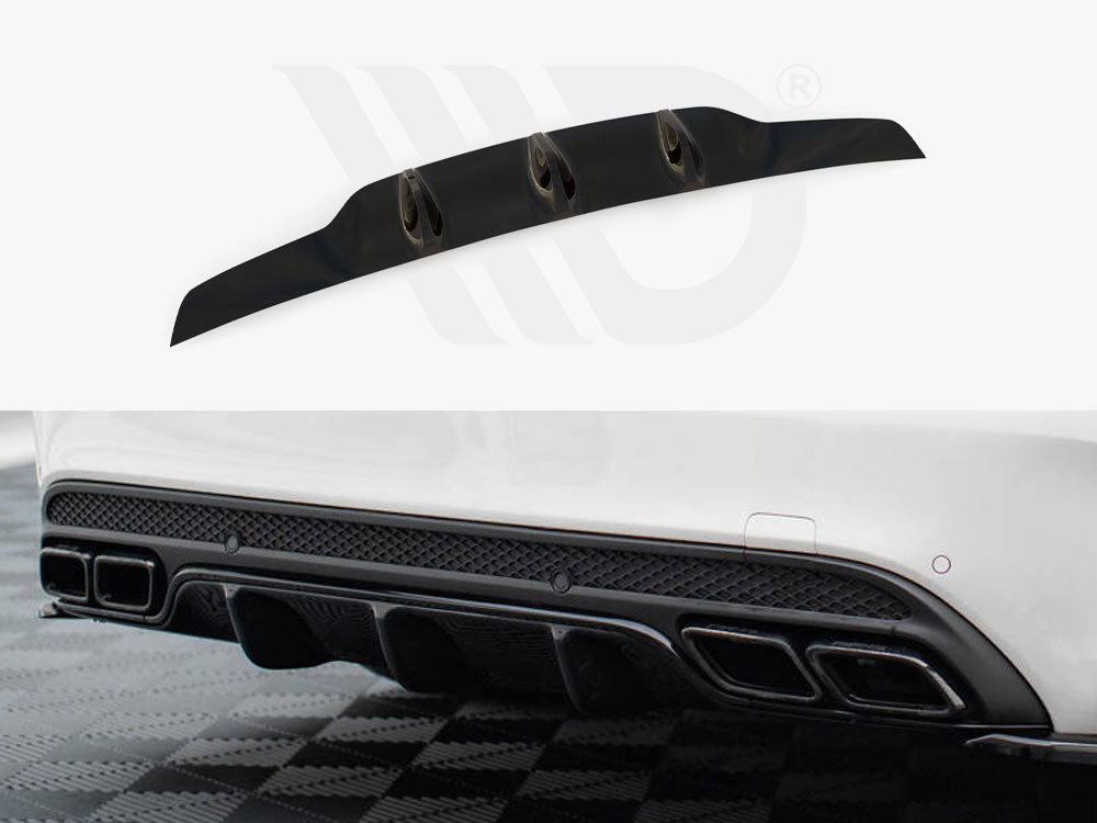 Rear Valance Mercedes-AMG C63 Sedan / Estate W205 / S205 - Textured
