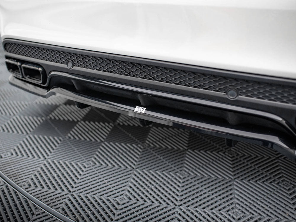 Rear Splitter (Vertical Bars) Mercedes-AMG C63 Sedan / Estate W205 / S205