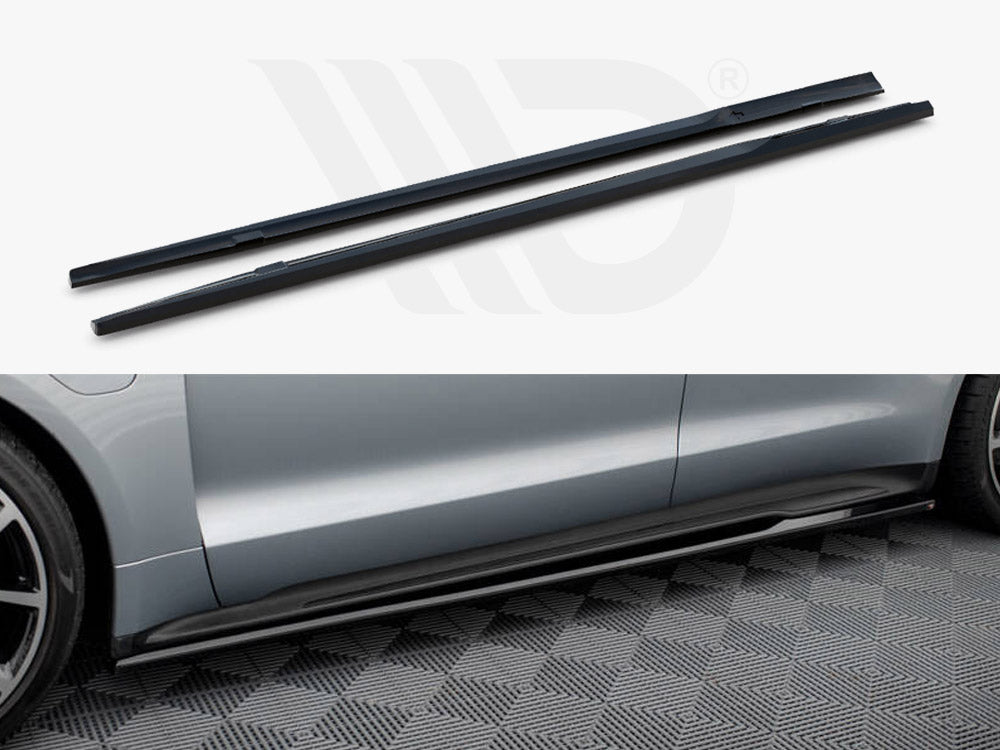 Side Skirts Diffusers Porsche Taycan Sport Design / Taycan 4 Sport Design / Taycan 4S Sport Design / Taycan Gts Sport Design Mk1