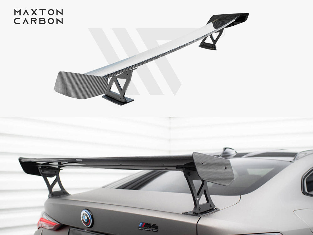 Carbon Spoiler With External Brackets Uprights Bmw M4 G82 / M440I G22 / 4 M-Pack G22