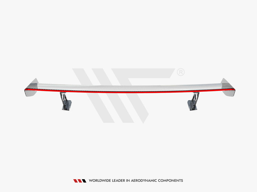 Carbon Spoiler With External Brackets Uprights + Led Bmw M4 G82 / M440I G22 / 4 M-Pack G22