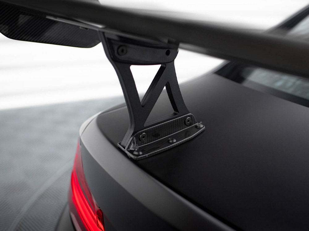 Carbon Spoiler With Internal Brackets Uprights Bmw M2 F87