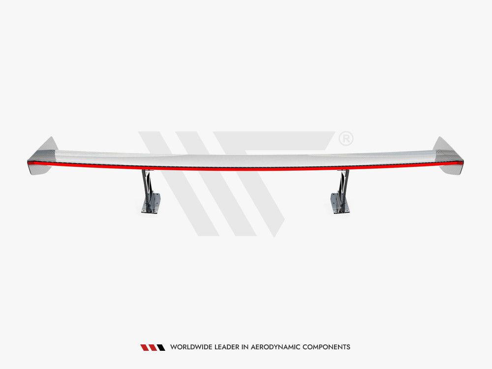 Carbon Spoiler With Internal Brackets Uprights + Led Bmw M2 F87