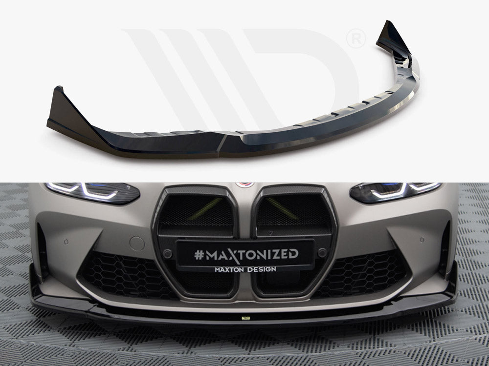 Front Splitter V.4 Csl Look Bmw M4 G82 / M3 G80