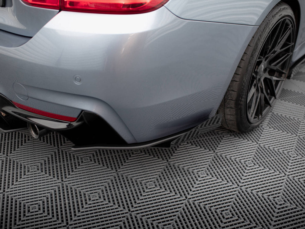 Street Pro Rear Side Splitters + Flaps Bmw 435I Coupe M-Pack F32