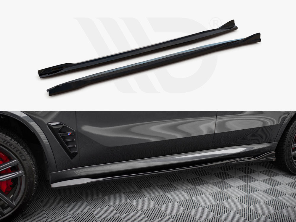 Side Skirts Diffusers Bmw X5 M F95 Facelift