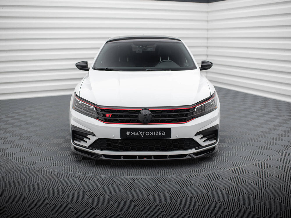 Front Splitter V.1 Volkswagen Passat Gt B8 Facelift Usa