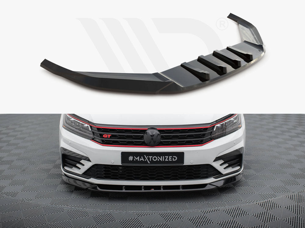 Front Splitter V.2 Volkswagen Passat Gt B8 Facelift Usa