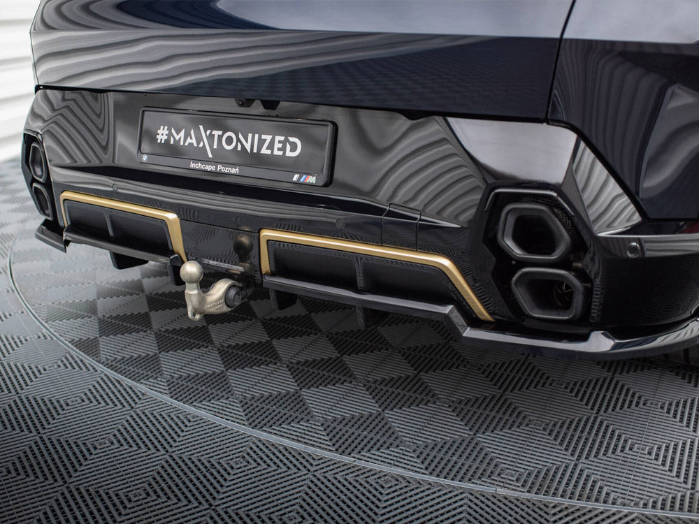 Central Rear Splitter (Vertical Bars) Bmw Xm G09