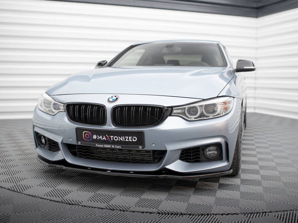 Front Splitter V.1 Bmw 4 Coupe / Gran Coupe / Cabrio M-Pack F32 / F36 / F33