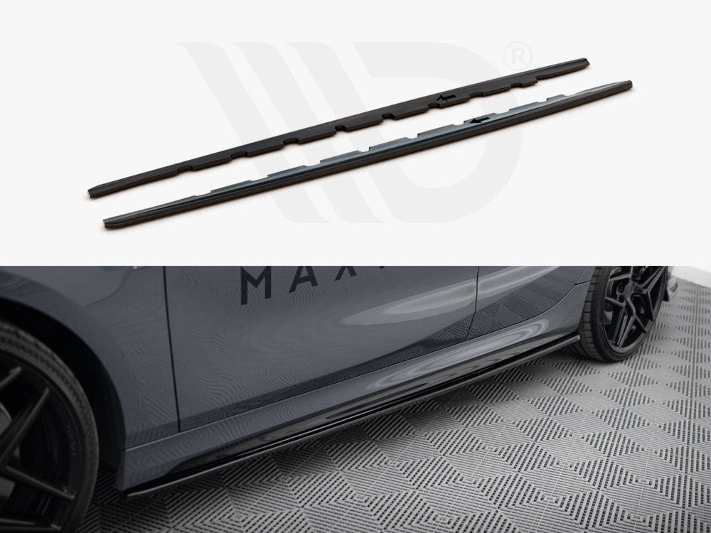 Side Skirts Diffusers V.1 Bmw 1 F40 M-Sport / M135I