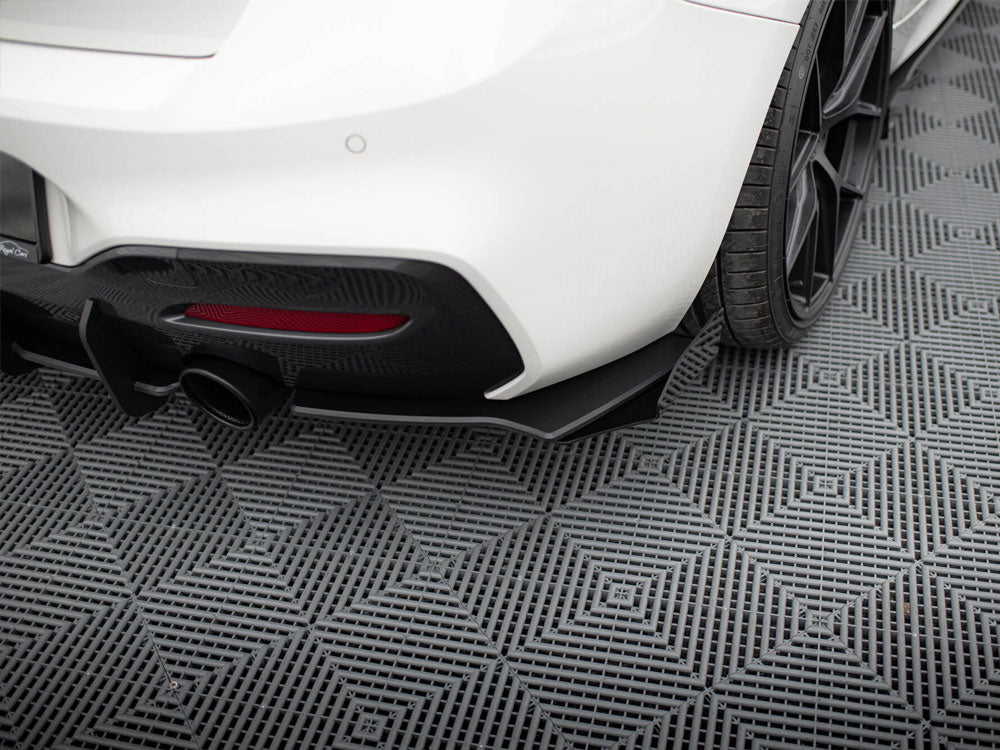 Street Pro Rear Side Splitters V.2 + Flaps Bmw 1 F20 M140I