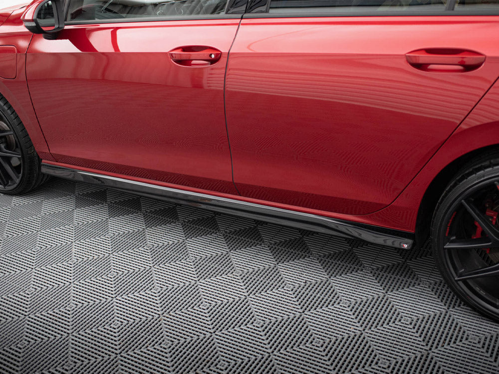 Side Skirts Diffusers V.3 Volkswagen Golf Gti / Gte / Gti Clubsport / Gtd / R-Line Mk8