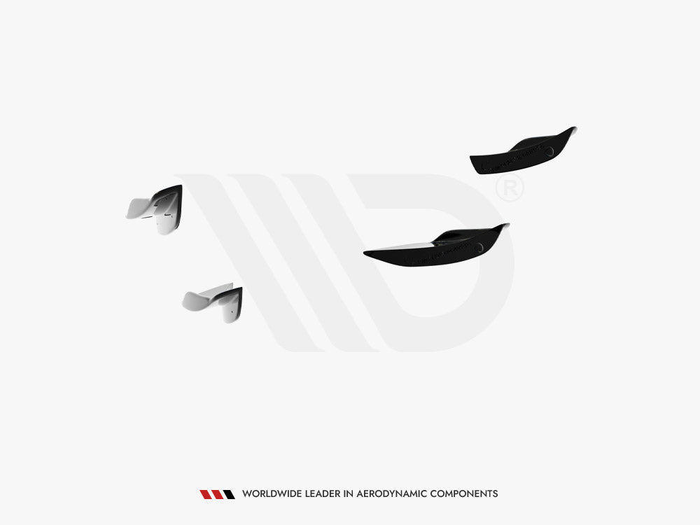 Front Bumper Wings (Canards) Bmw 1 M-Pack / M140I F20 Facelift