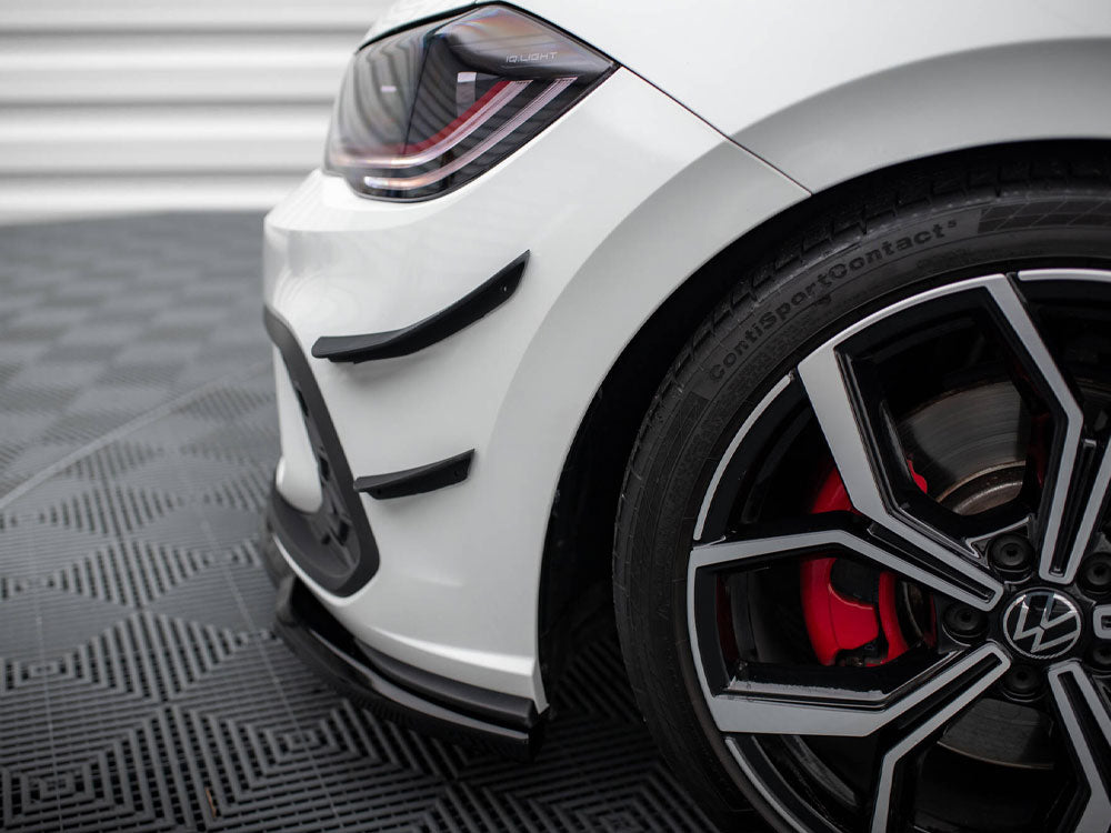 Front Bumper Wings (Canards) Volkswagen Polo Gti Mk6 Facelift