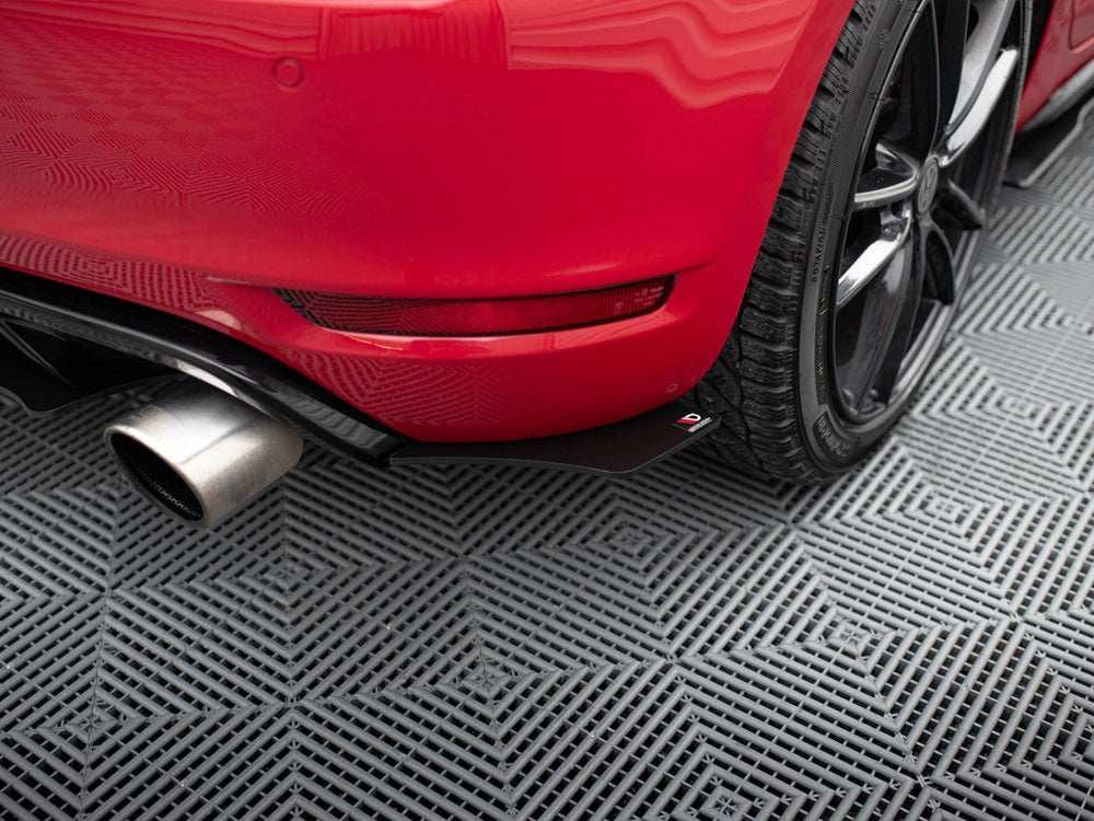 Rear Diffuser &Amp; Rear Side Splitters Vw Golf Mk6 Gti / 35Th