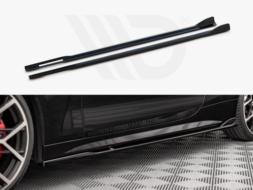 Side Skirts Diffusers V.2 Bmw 4 M-Pack / M440I G22 / G23