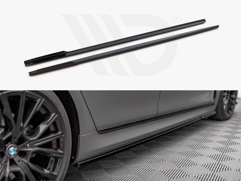 Side Skirts Diffusers V.1 Bmw 7 M-Pack G11