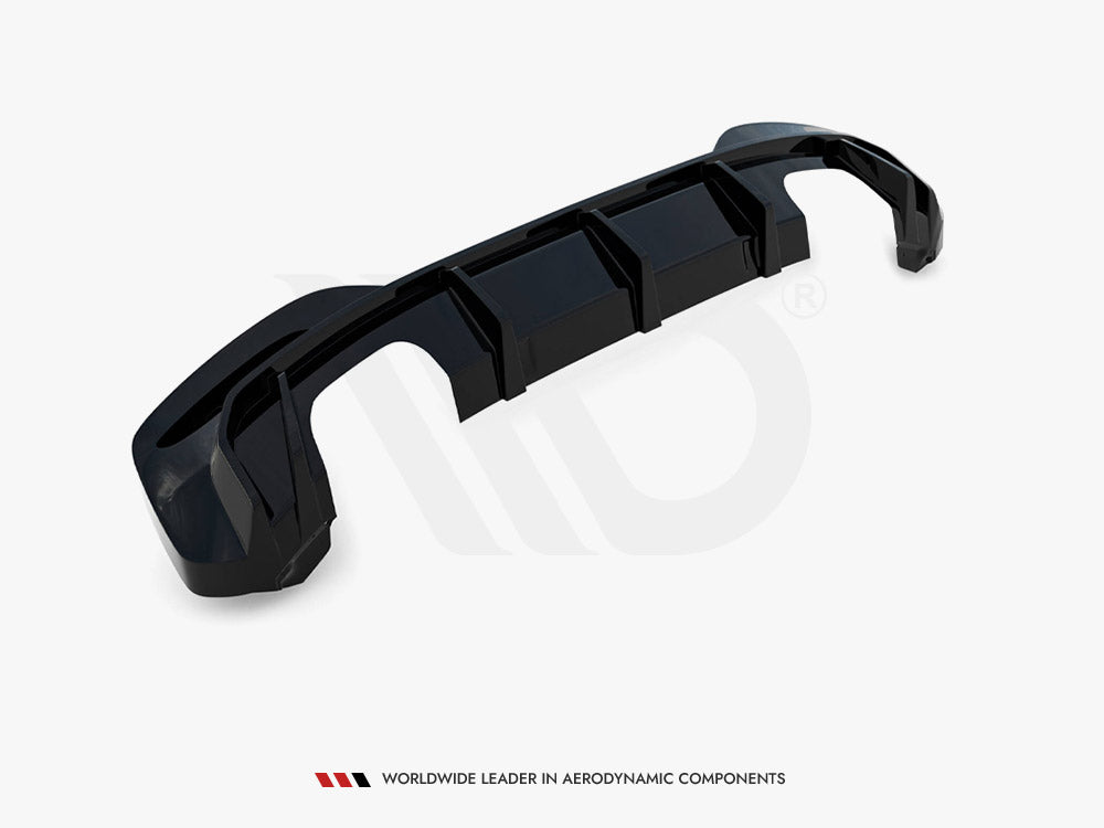 Rear Valance V.3 Bmw 1 M-Pack / M140I F20 Facelift (Version With Dual Exhausts On Both Sides)