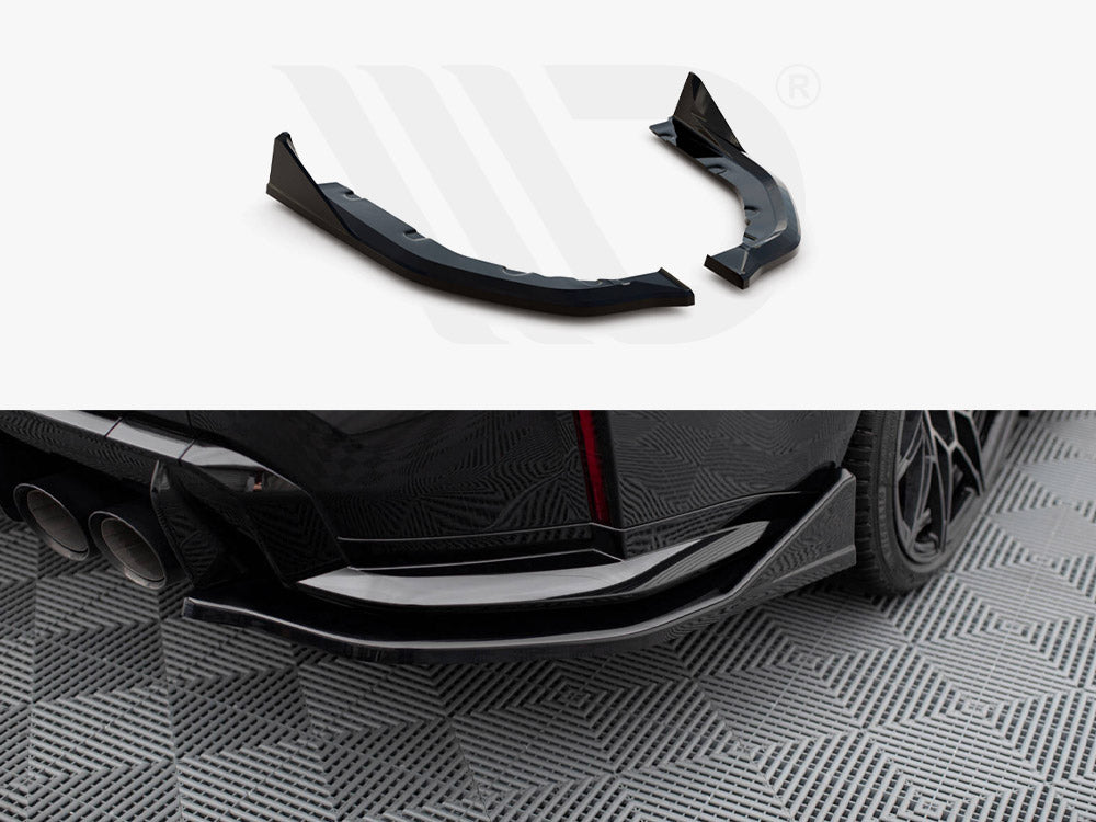 Rear Side Splitters V.4 Csl Look Bmw M3 G80