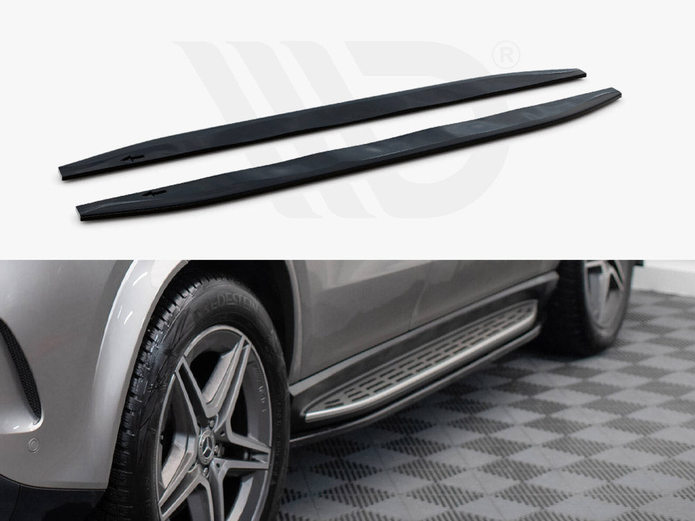 Side Skirts Diffusers V.1 Mercedes-AMG / AMG-Line GLE SUV W167 / W167 Facelift