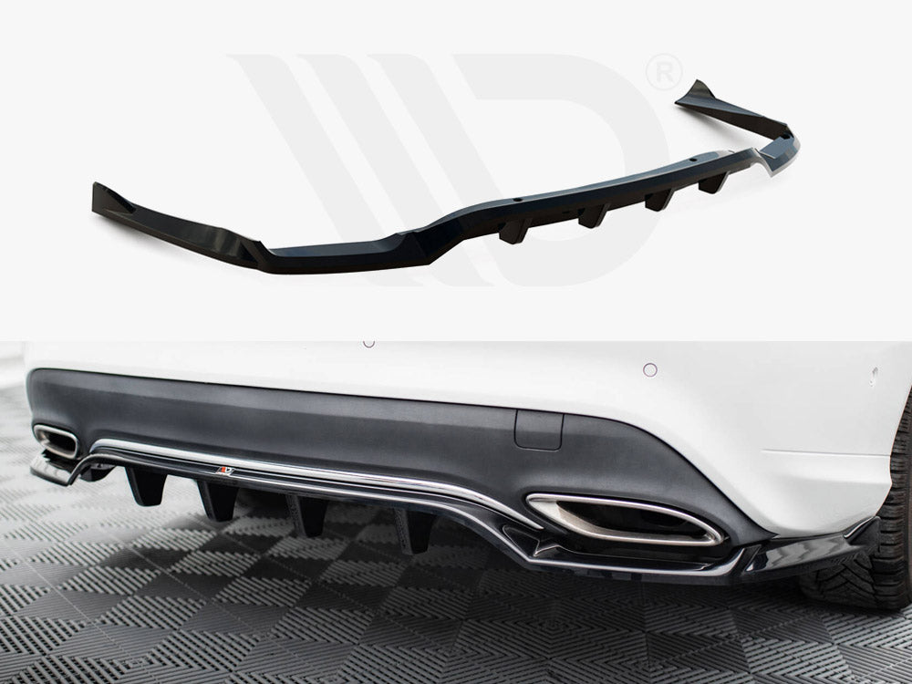 Rear Splitter (Vertical Bars) Mercedes-Benz CLA C117 Facelift