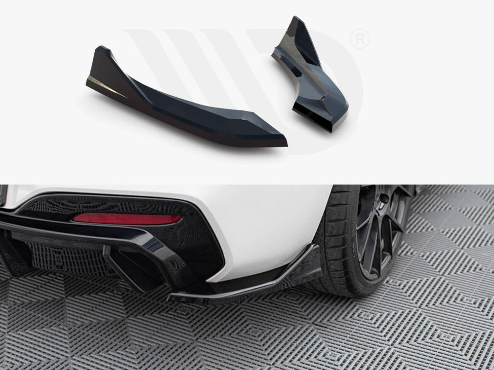Rear Side Splitters (For Rear Valance V.3) Bmw 1 M-Pack / M140I F20 Facelift