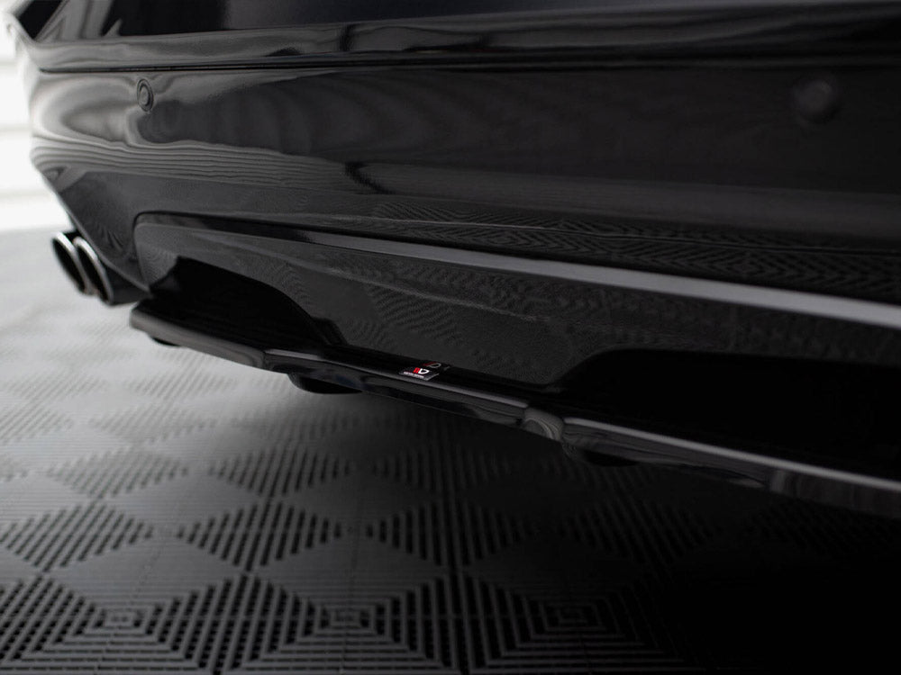 Central Rear Splitter (Vertical Bars) Bmw X4 M-Pack