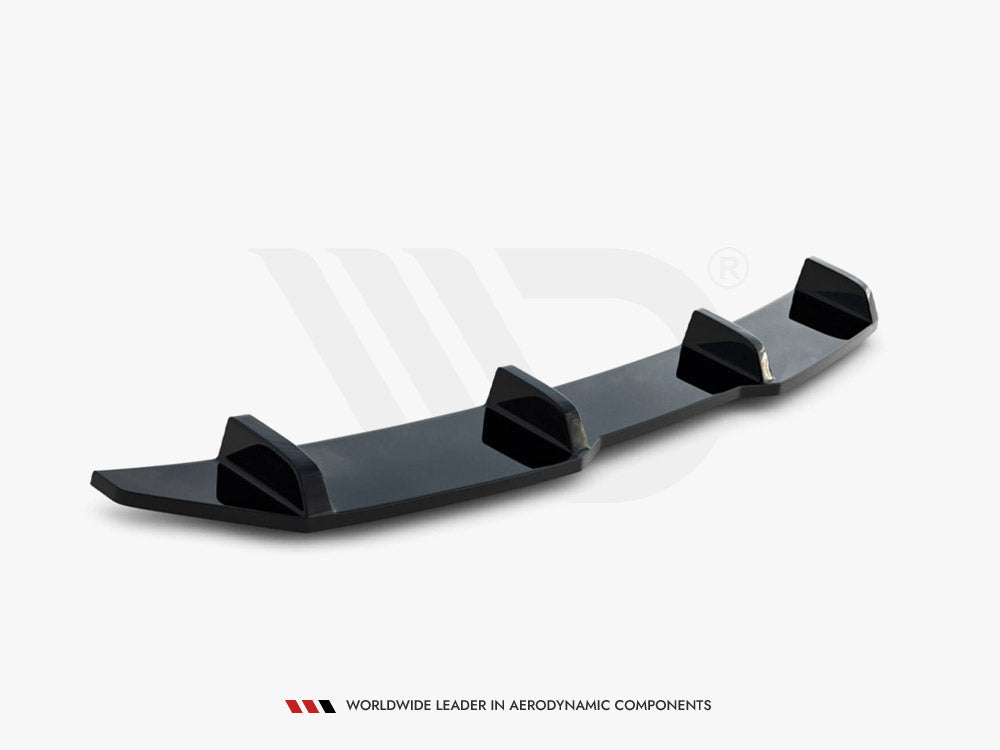 Central Rear Splitter (Vertical Bars) Bmw X4 M-Pack