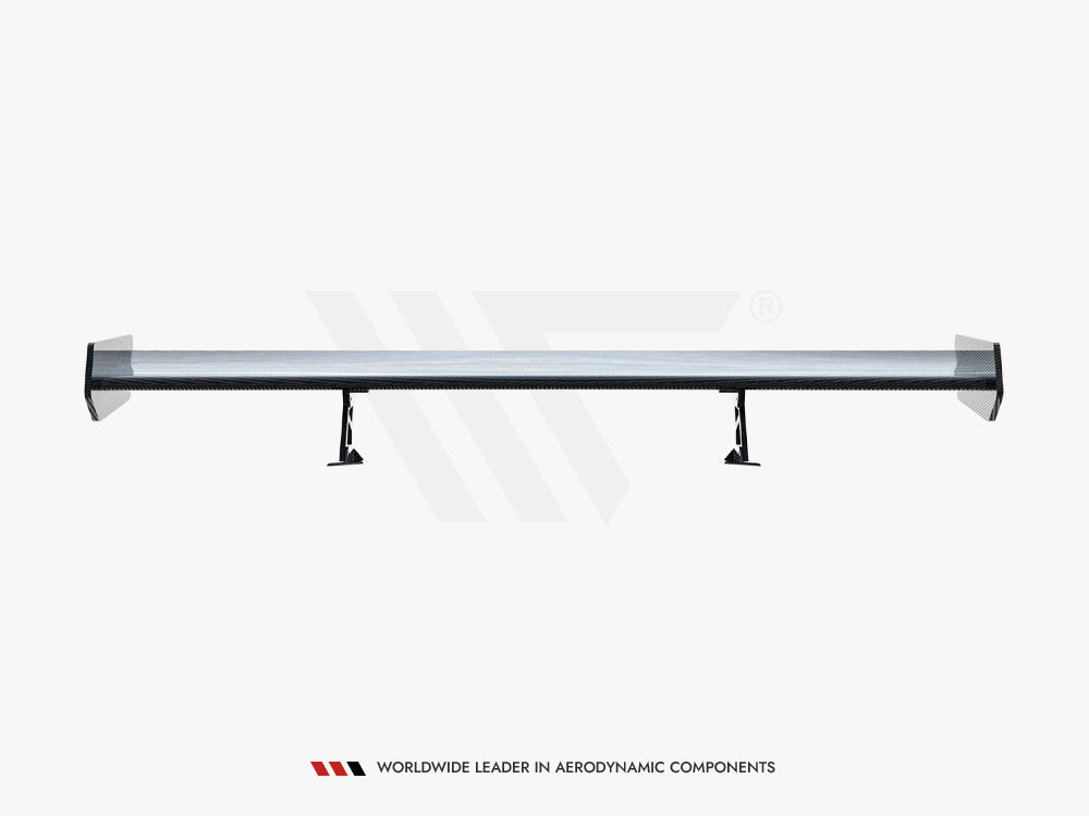 Carbon Spoiler With Internal Brackets Uprights Bmw 3 Coupe E46