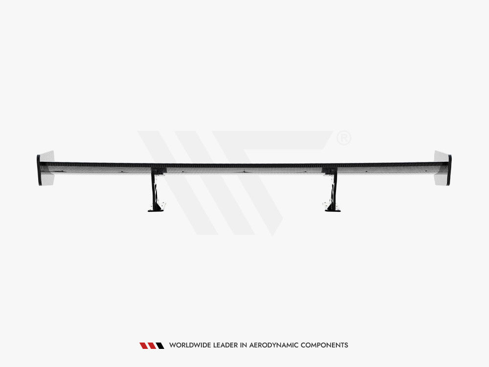 Carbon Spoiler With Internal Brackets Uprights Bmw 3 Coupe E46