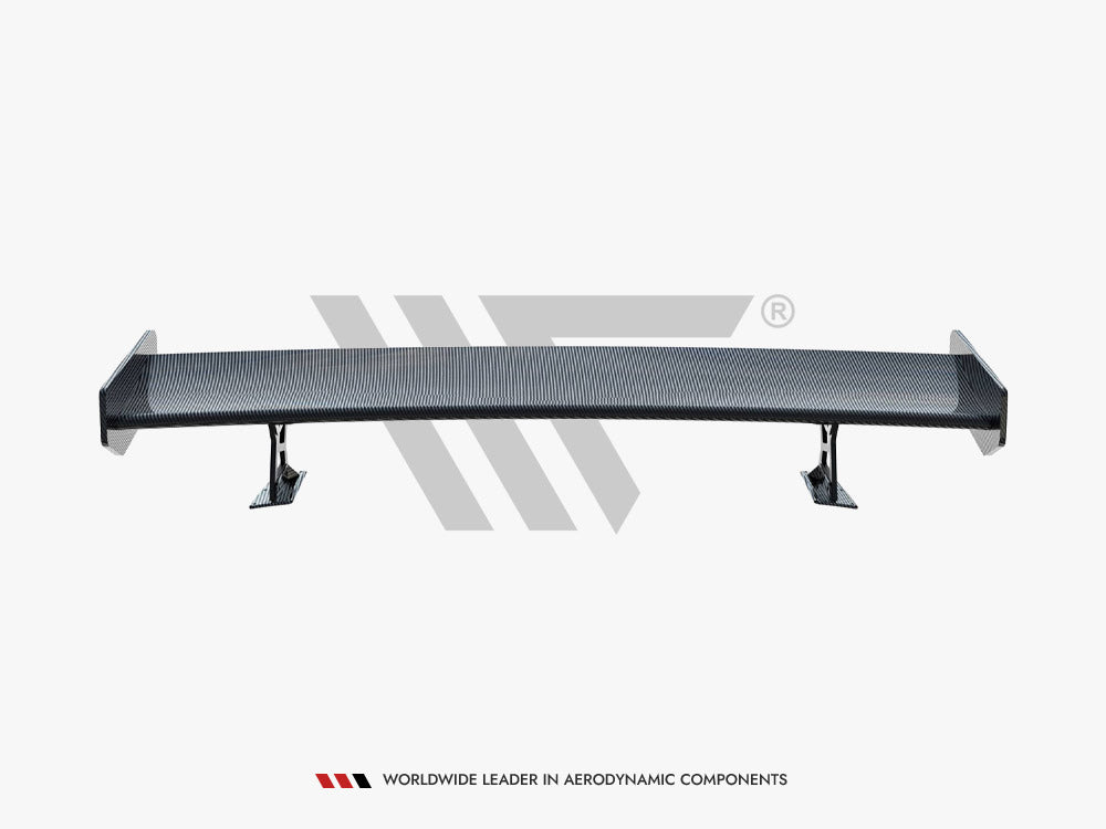 Carbon Spoiler With External Brackets Uprights Bmw 3 Coupe E46