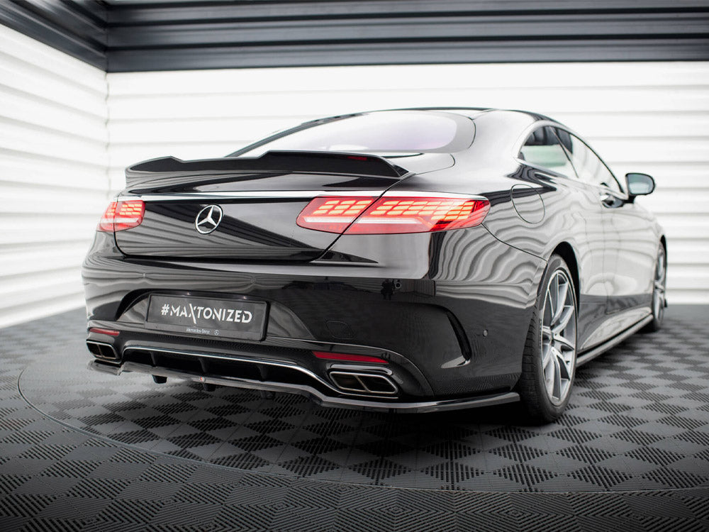 Rear Splitter (Vertical Bars) Mercedes-Benz S Coupe AMG-Line C217 Facelift