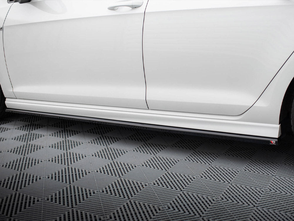 Side Skirts Diffusers V.3 Volkswagen Golf R / R-Line Mk7