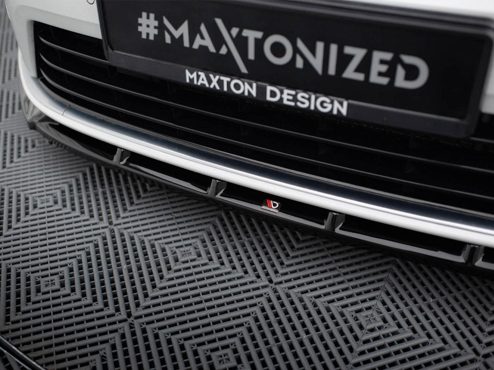 Front Splitter V.5 + Flaps Volkswagen Golf R / R-Line Mk7