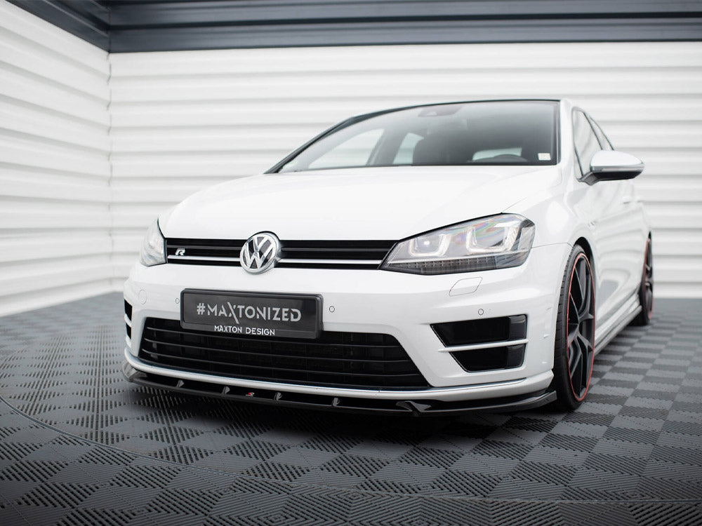 Front Splitter V.5 Volkswagen Golf R / R-Line Mk7