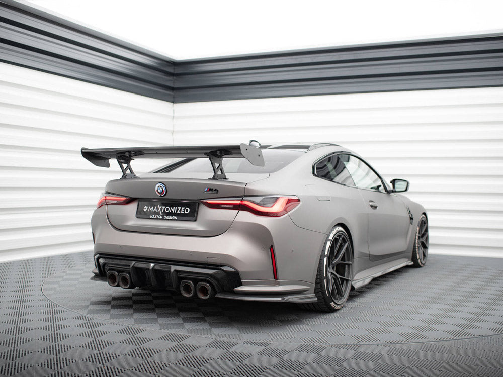 Carbon Spoiler With Internal Brackets Uprights Bmw M4 G82 / M440I G22 / 4 M-Pack G22