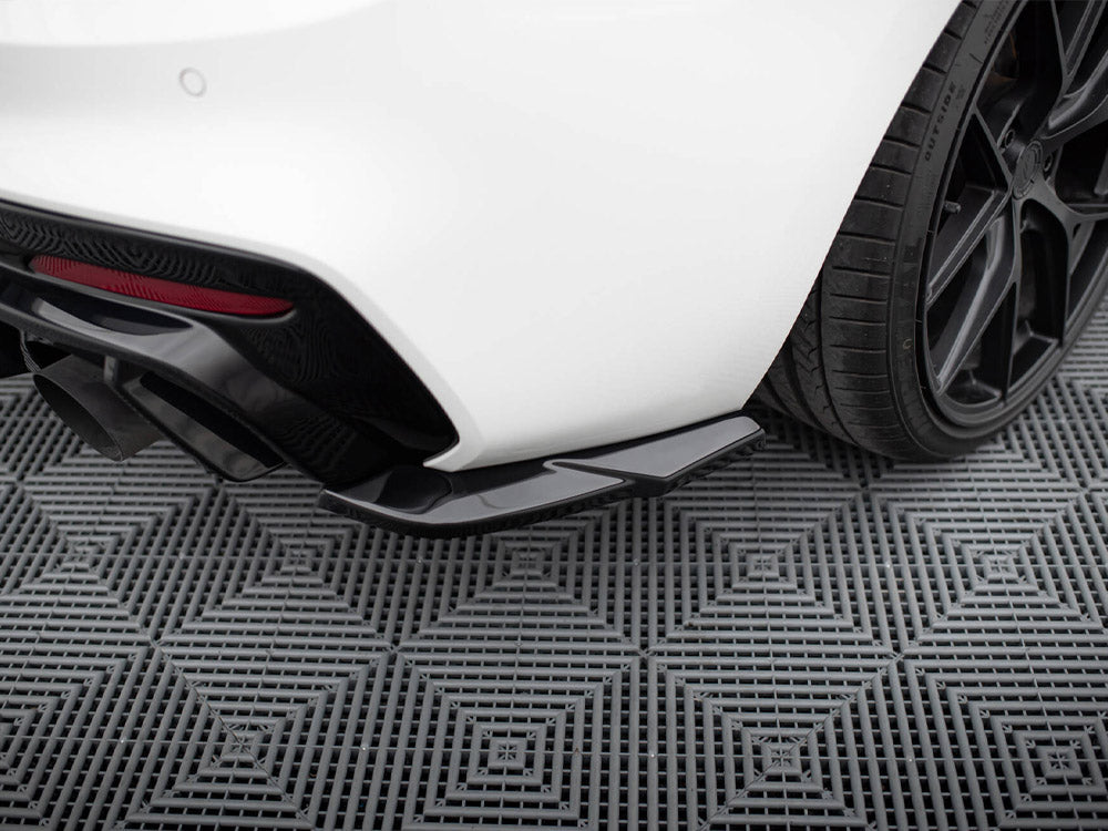 Rear Side Splitters V.5 (For Rear Valance V.3) Bmw 1 M-Pack / M140I F20 Facelift