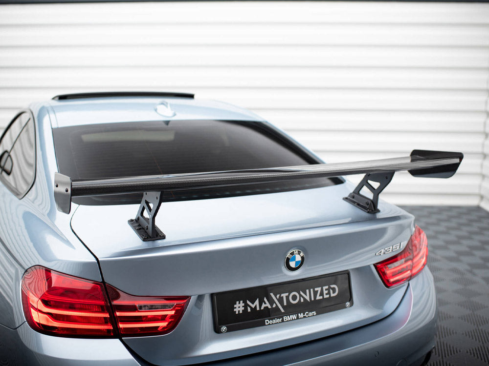 Carbon Spoiler With Internal Brackets Uprights Bmw 4 F32 / 4 F32 M-Pack Coupe