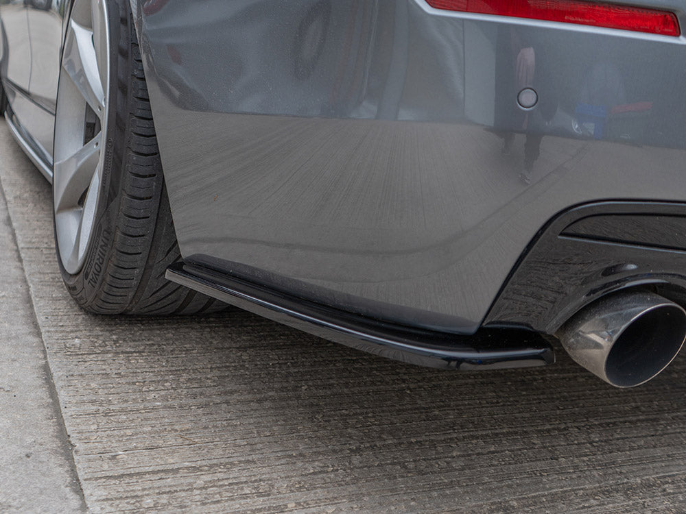 Rear Side Splitters Bmw 5 F11 M-Pack (Fits Two Single Exhaust Ends)