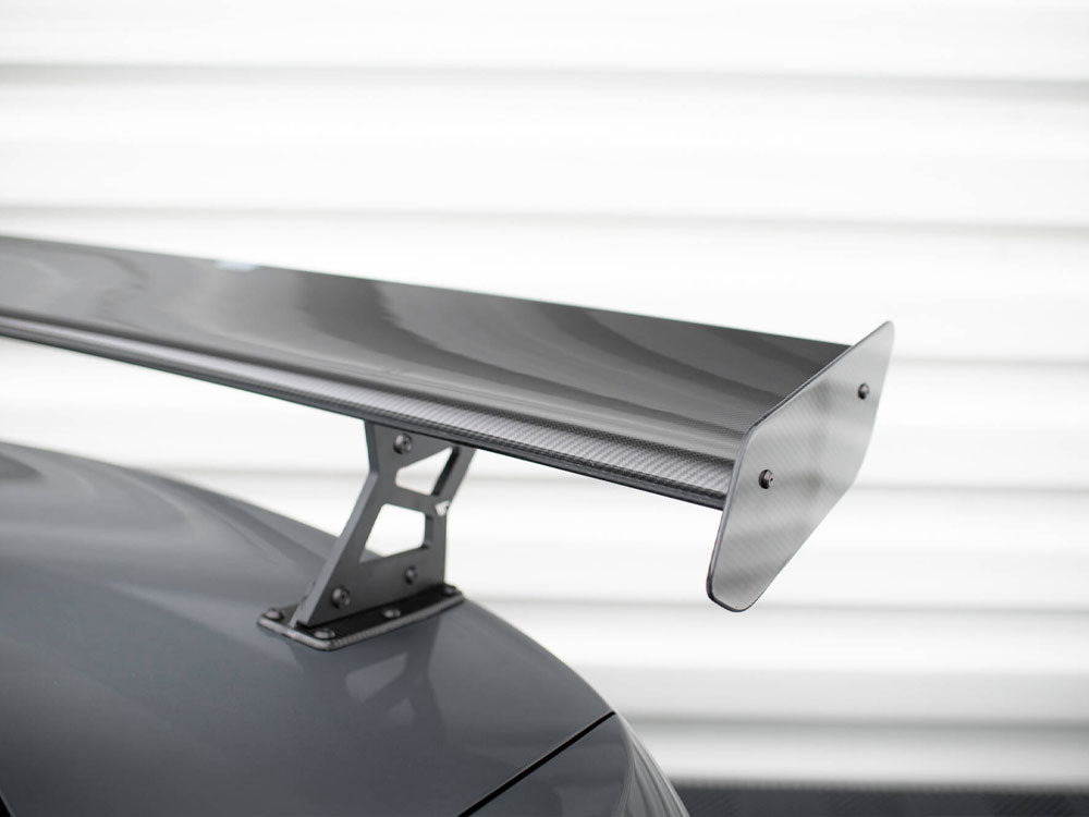 Carbon Spoiler With Internal Brackets Uprights + Led Bmw 3 / M3 Coupe E92