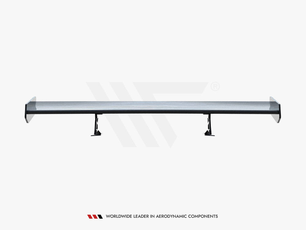 Carbon Spoiler With Internal Brackets Uprights + Led Bmw 3 / M3 Coupe E92