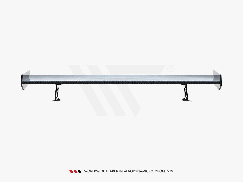 Carbon Spoiler With External Brackets Uprights + Led Bmw 3 / M3 Coupe E92