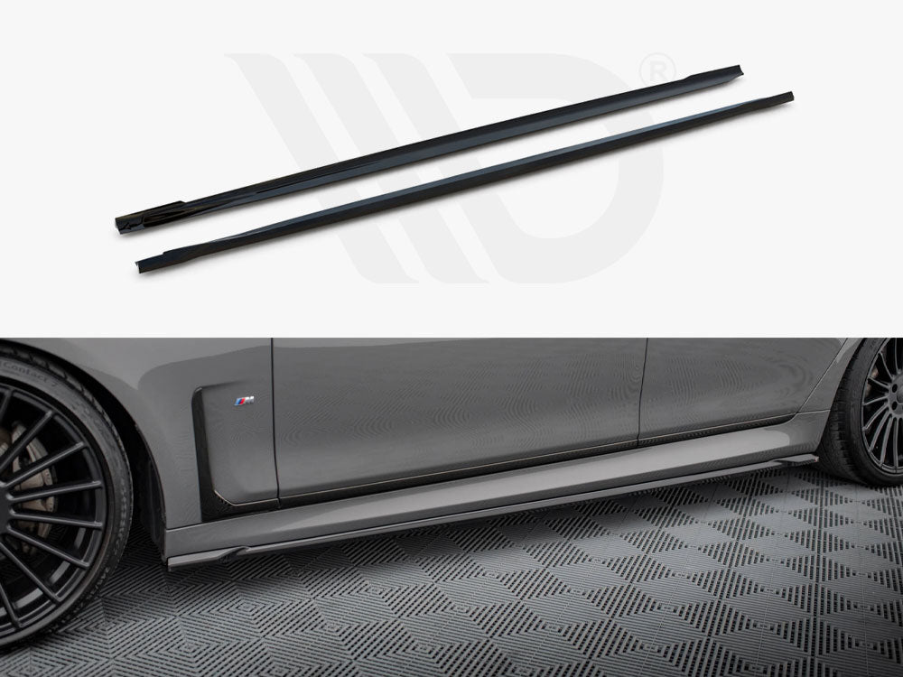 Side Skirts Diffusers V.2 Bmw 7 M-Pack G11