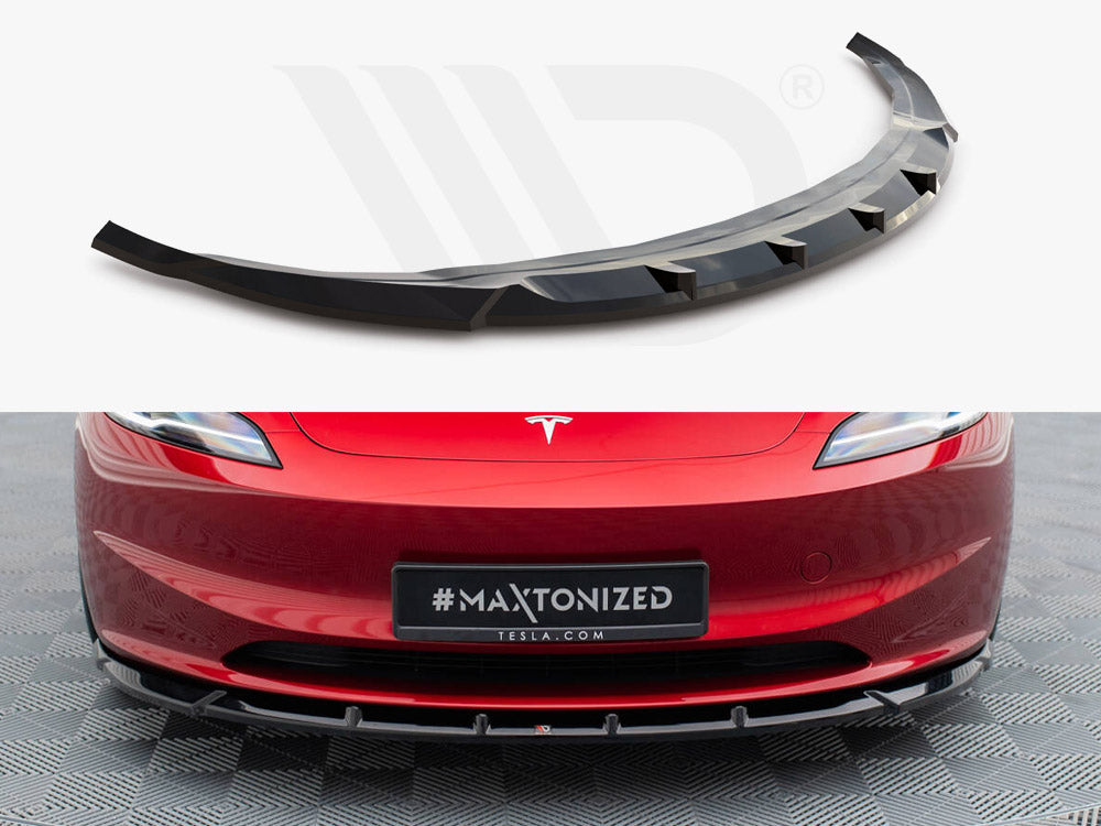 Front Splitter V.2 Tesla Model 3 FL Project Highland