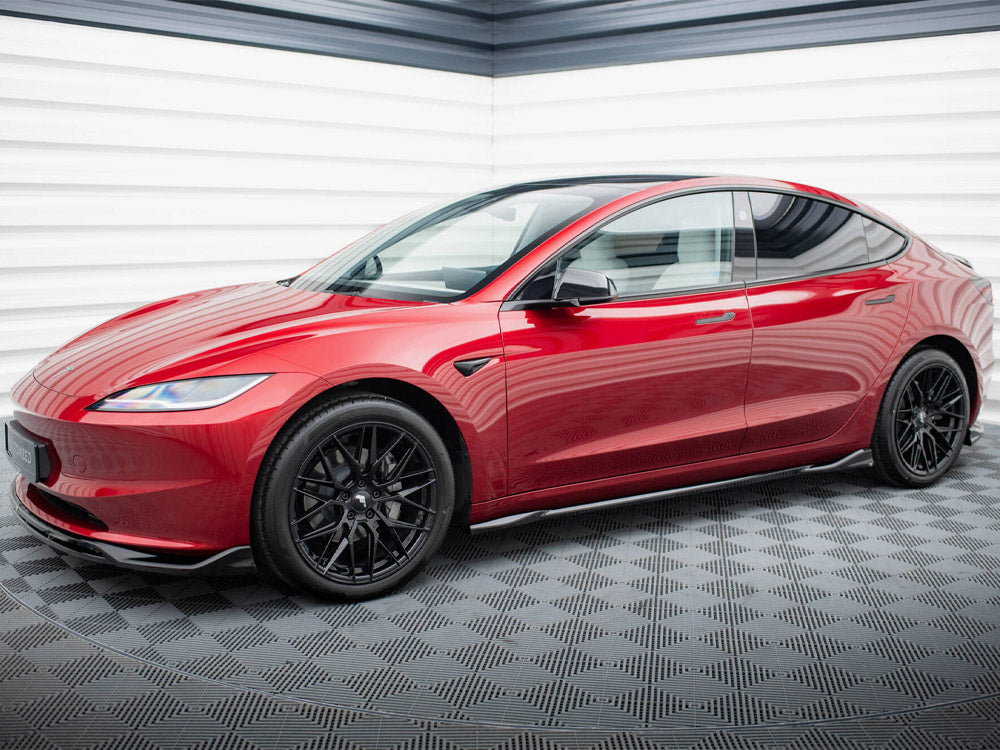 Side Skirts Diffusers V.1 Tesla Model 3 FL Project Highland